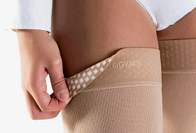 Компрессионные чулки скатываются сверху. Что делать?